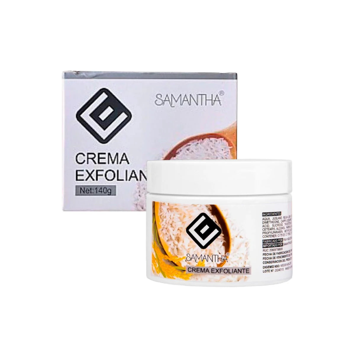 CREMA ACLARANTE DE ARROZ